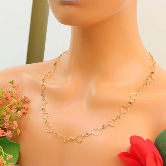 "New Beautiful Design Necklace Chain for Women/Girls, Gift, N590 - Picture 9 of 10